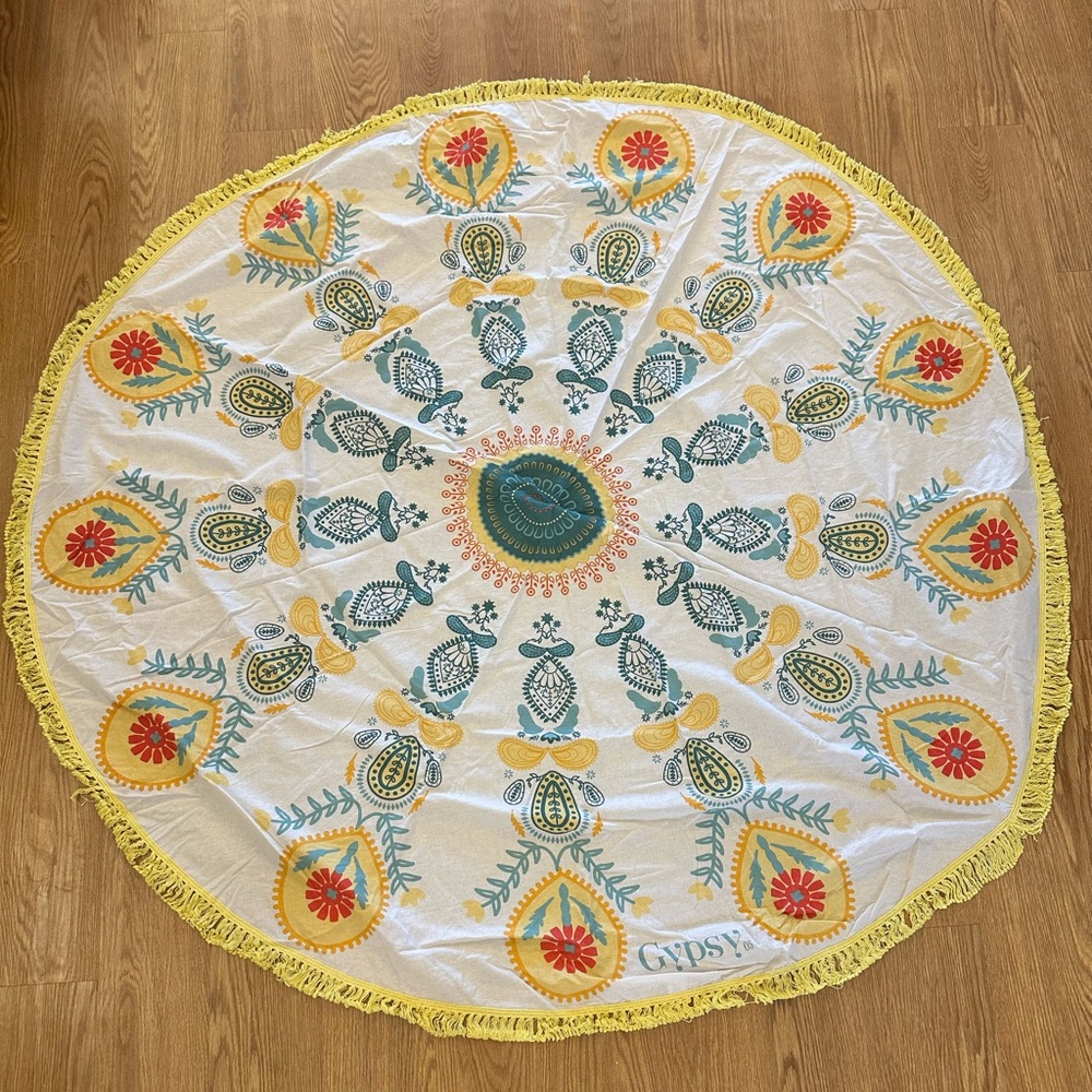 Gypsy 05 Roundie: Beach Towel or Blanket